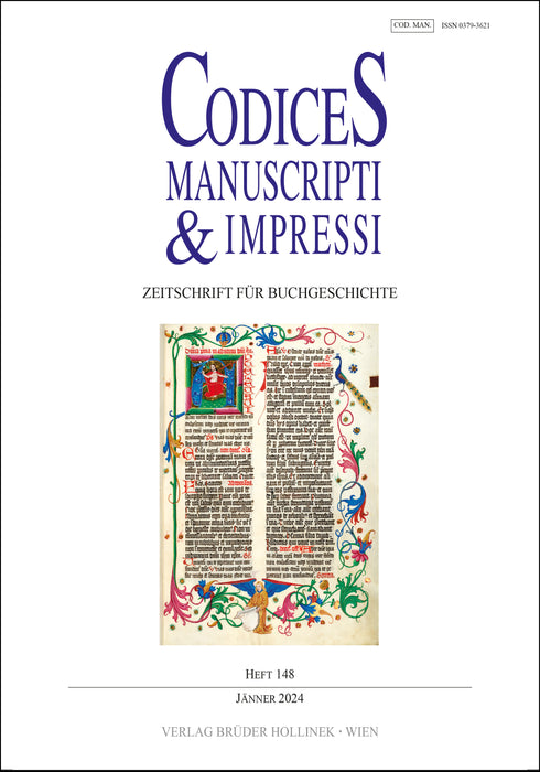 Codices Manuscripti & Impressi 148