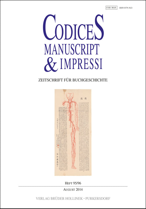 Codices Manuscripti & Impressi 95/ 96 (2014)