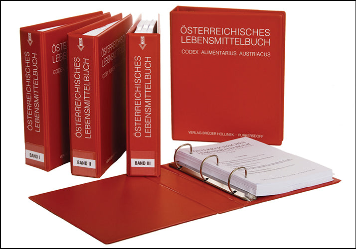 Österreichisches Lebensmittelbuch KOMPLETT