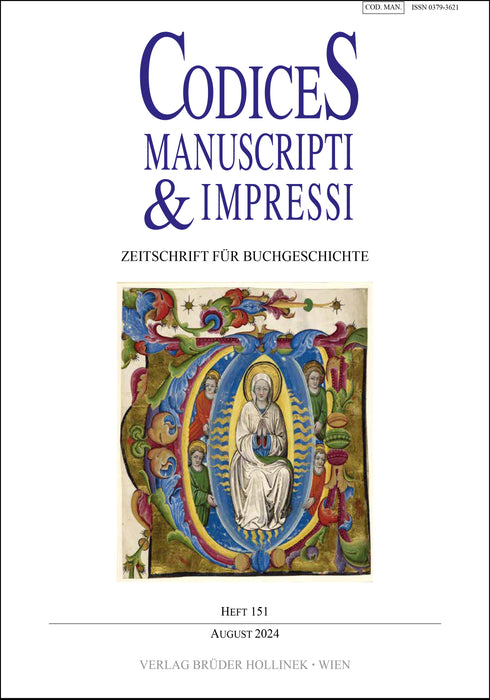 Codices Manuscripti & Impressi 151