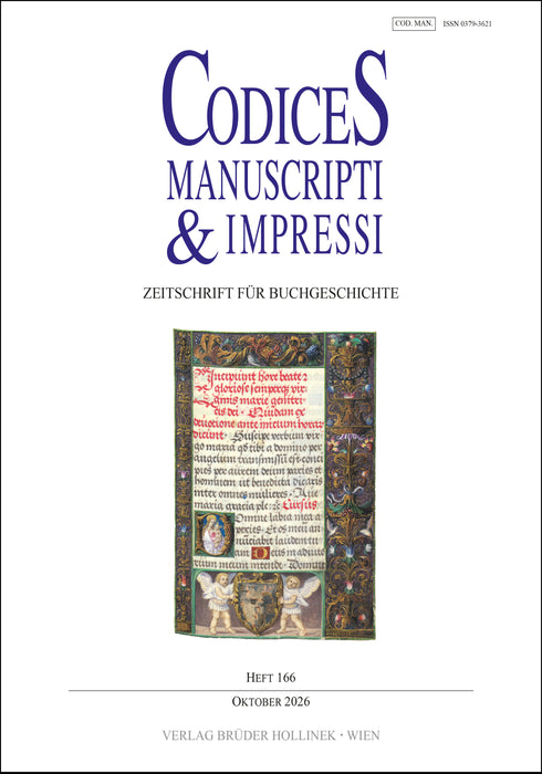 Codices Manuscripti & Impressi 166
