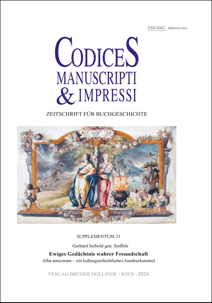 Codices Manuscripti & Impressi 2024