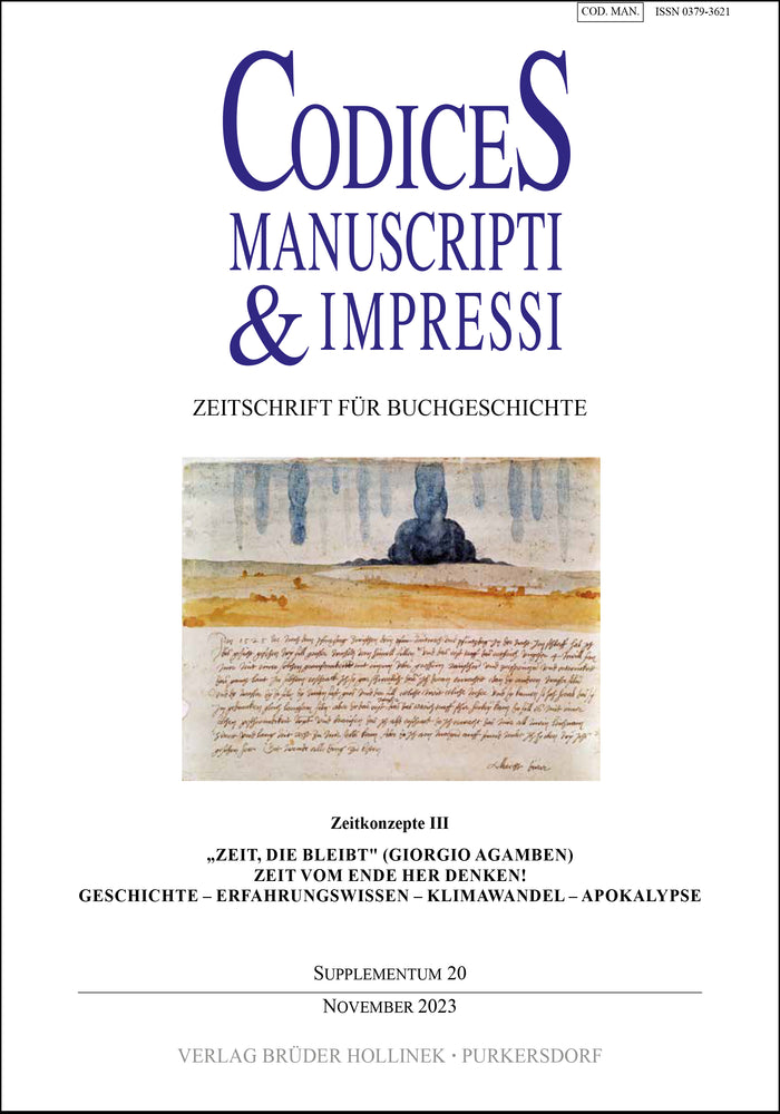 Codices Manuscripti & Impressi 2023