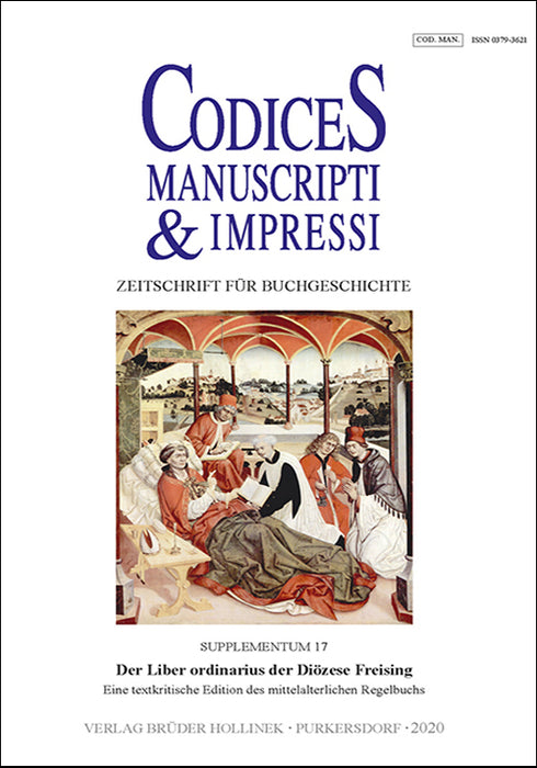 Codices Manuscripti & Impressi Supplement 17