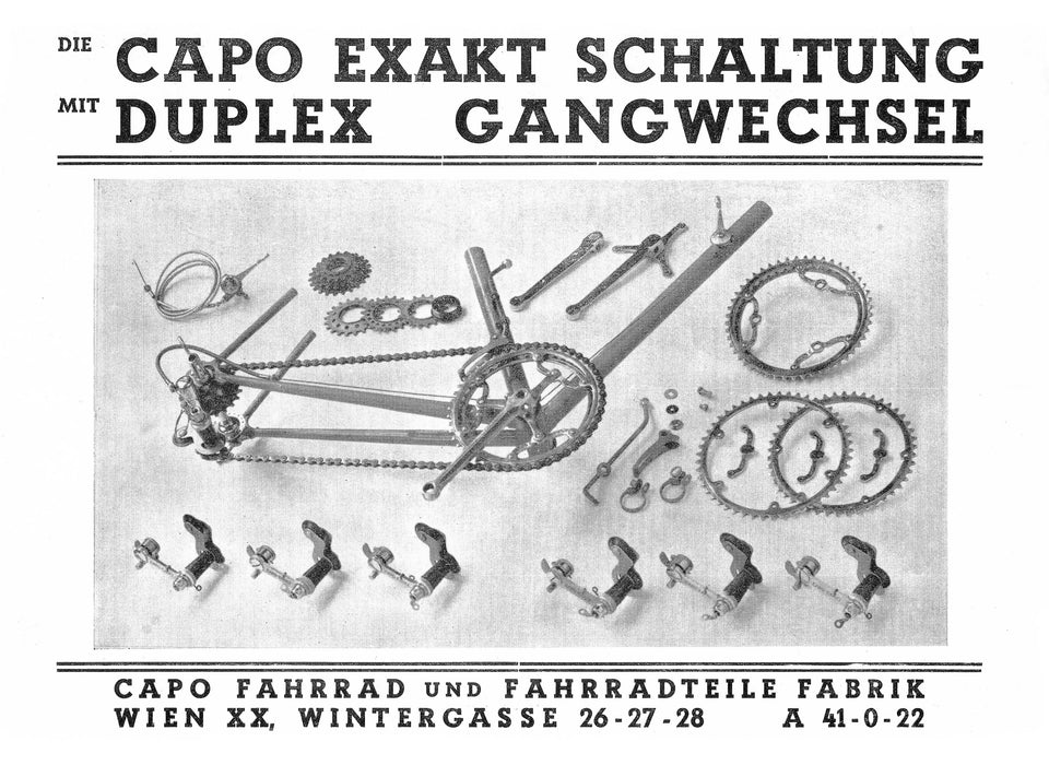 Wiener Mechanikerräder 1930 bis 1980