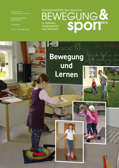 Bewegung & Sport 3 & 4/ 2022- das ganze Heft
