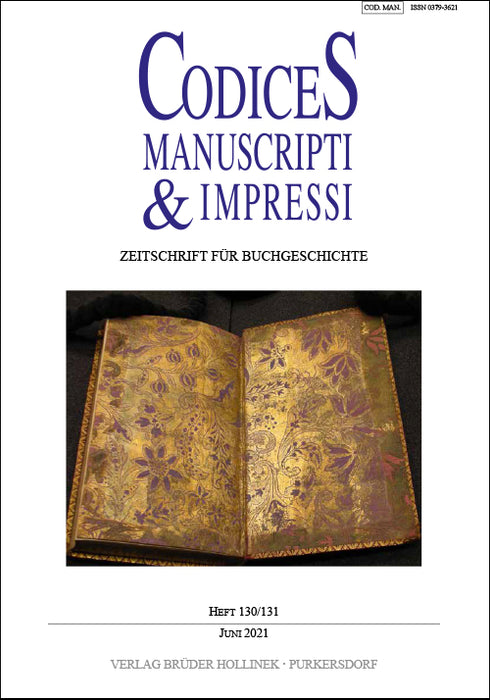 Codices Manuscripti & Impressi 130/131