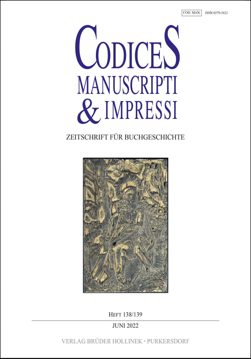 Codices Manuscripti & Impressi 138/139