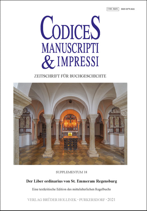 Codices Manuscripti & Impressi Supplement 18