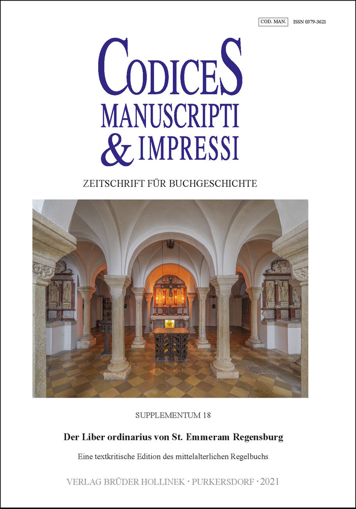 Codices Manuscripti & Impressi 2021
